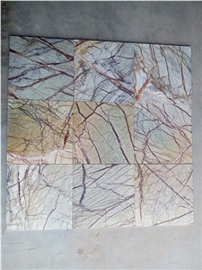Rainforest Brown Marble Tiles 10 MM