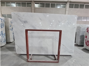 Kemalpasa White Marble Slabs, Marble Tiles