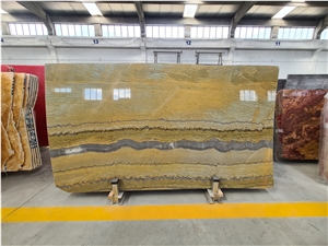 Yellow Python Marble Slabs