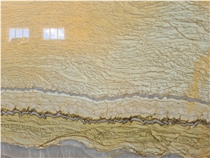 Yellow Python Marble Slabs