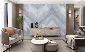 Artificial Porcelain Blue Slabs For House Decoration
