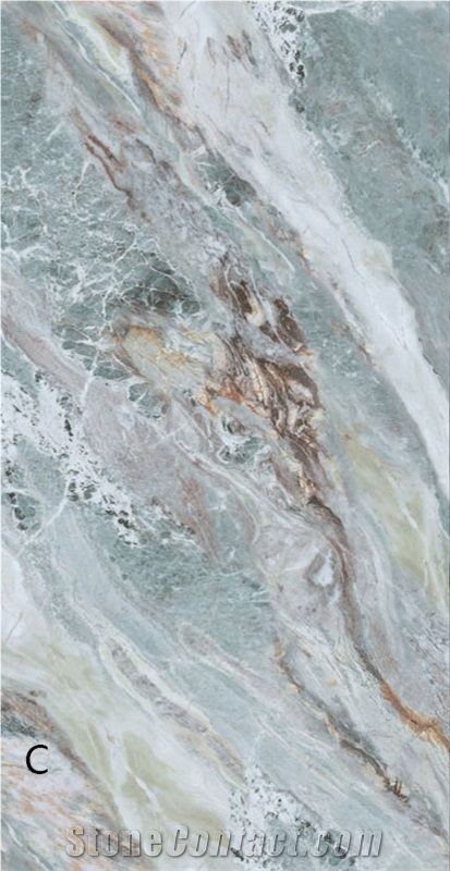 Icy Jade Porcelain Slabs For House Interior Decor