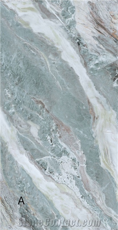 Imperial Green Artificial Porcelain Slabs For Interior