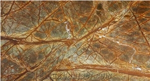 Rainforest Brown Marble Tiles & Slabs