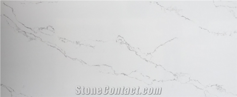 Artificial Calacatta  Marble Quartz Stones With Beauty