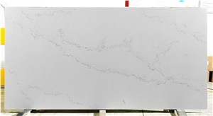 Beautiful Calacatta Vein Quartz Stone Slabs