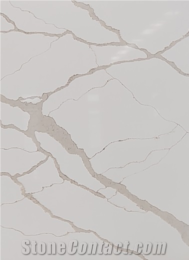 Calacatta Artificial Marble Quartz With Modern Beauty