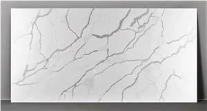 New Calacatta (Bright & Shiny) Quartz Slabs Z-8912