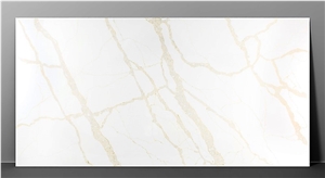 New Calacatta (Shiny & Bright) Quartz Slabs Z-8913