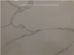 Popular Calacatta Panda Quartz Stone Slabs