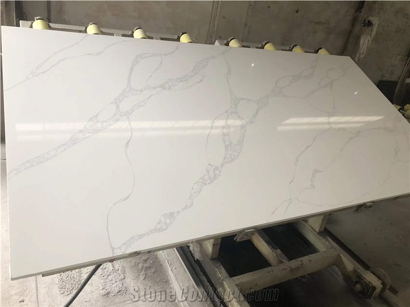 Popular Calacatta Panda Quartz Stone Slabs from United States ...