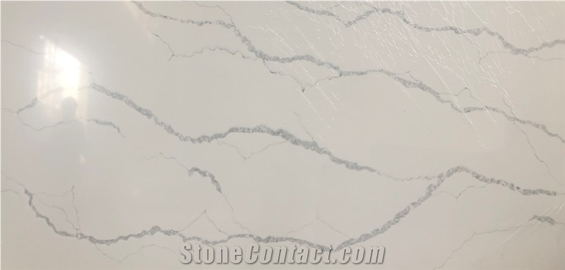 Quartz Artificial Calacatta Granite In Beauty