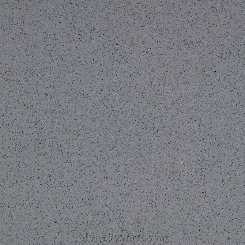 OPPEIN Grey Gloss Artificial Quartz Slabs