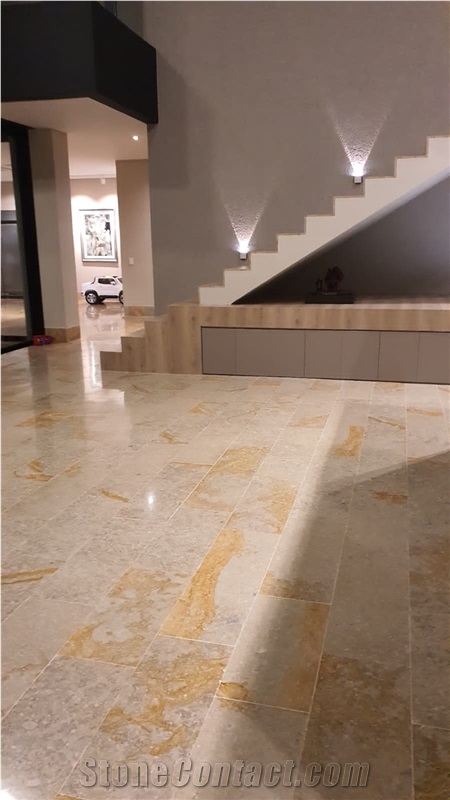 Sinu Dorado Veta Limestone Classic Floor Tiles