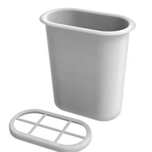 Ovale Vase Liners For Marble Memorial Vase