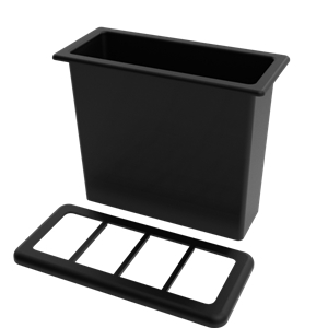 Rectangular Base Memorial Vase Liners For Marble Vase