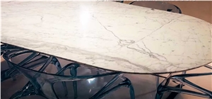 Calacatta Crema Marble Table Top