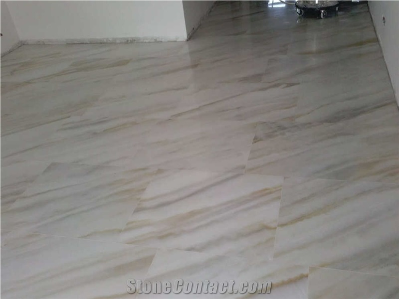 Calacatta Oro Marble Polished Flooring