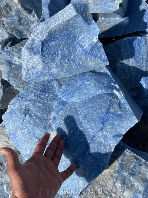 Blue Macaubus Granite Boulder & Chunk • Imported