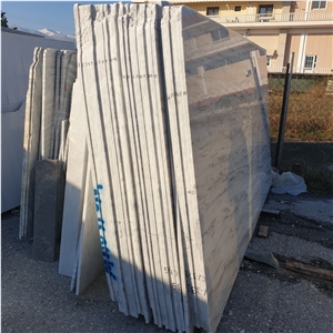 Kavala Semi White Marble Slabs