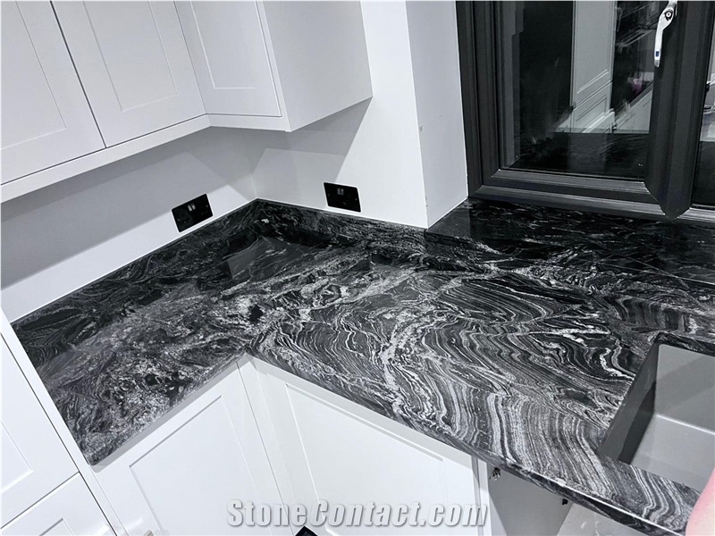 Silver Forest Granite Kitchen Countertop