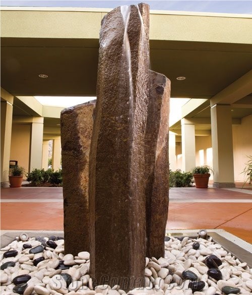 Red Bluff Basalt Commercial Fountain
