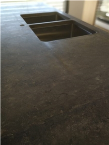 Travel Gris Limestone Kitchen Countertop