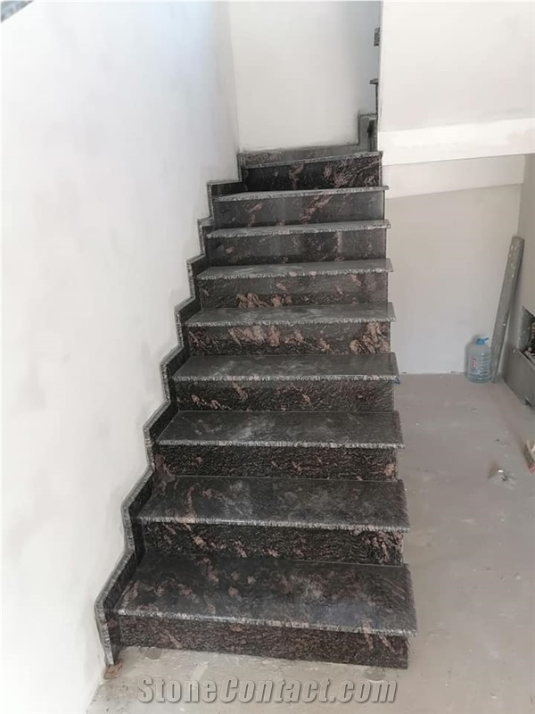 Granite Steps, Granite Risers, Granite Stairs