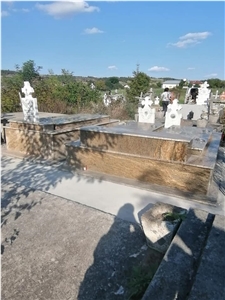 Ivory Juparana Granite Monuments