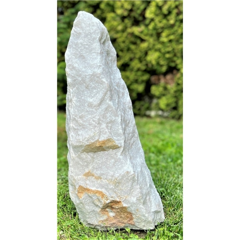 White Marble Monolith 50-60Cm (Natural)