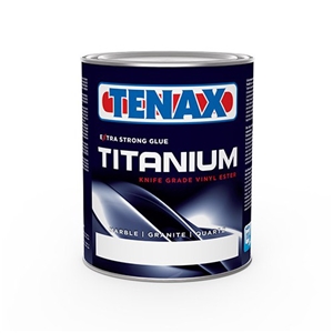 TITANIUM Extra Clear- Knife Grade Extra Strong And Extra Clear Vinylester Adhesive