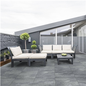 Zurich Silver Grey Quartzite Porcelain Tiles Landscaping