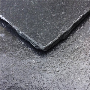 Cuddapah Black Limestone Suede Landscaping Tiles