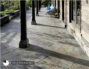 Jak Rustic Multicolor Slate Terrace Landscaping Collection