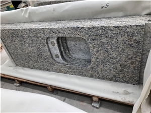 Santa Cecilia Light Granite Residential Bath Tops Vanity Top
