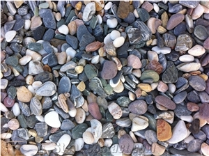 Multicolor River Stones,Flouray All Mix Pebbles &Gravels
