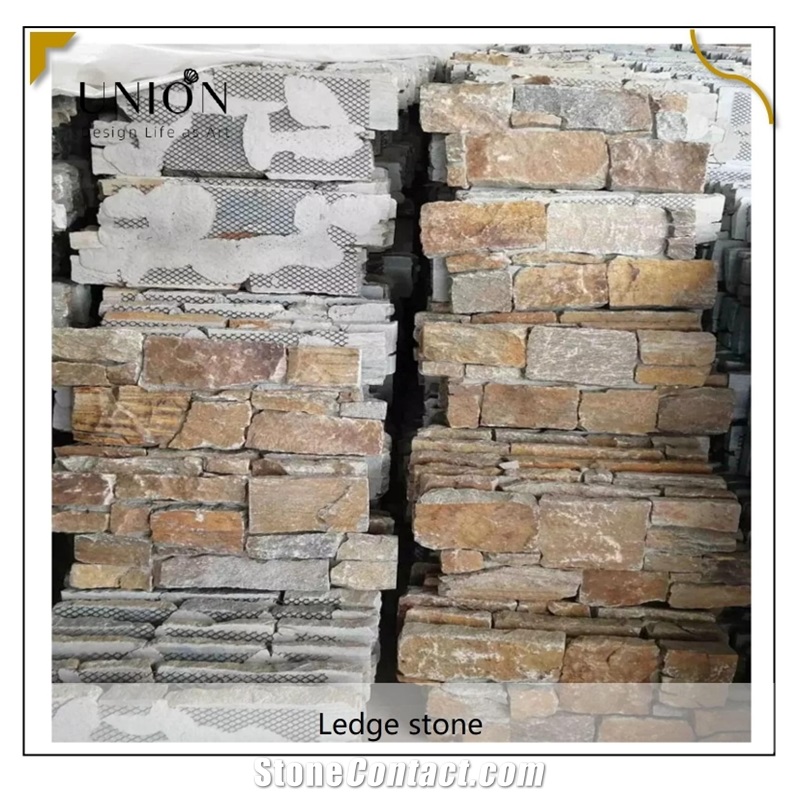 UNION DECO Natural Culture Stacked Stone Wall Cladding Panel