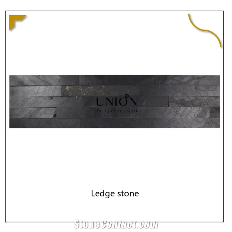 UNION DECO Slate Wall Natural Stone Slate Ledge Stone Veneer