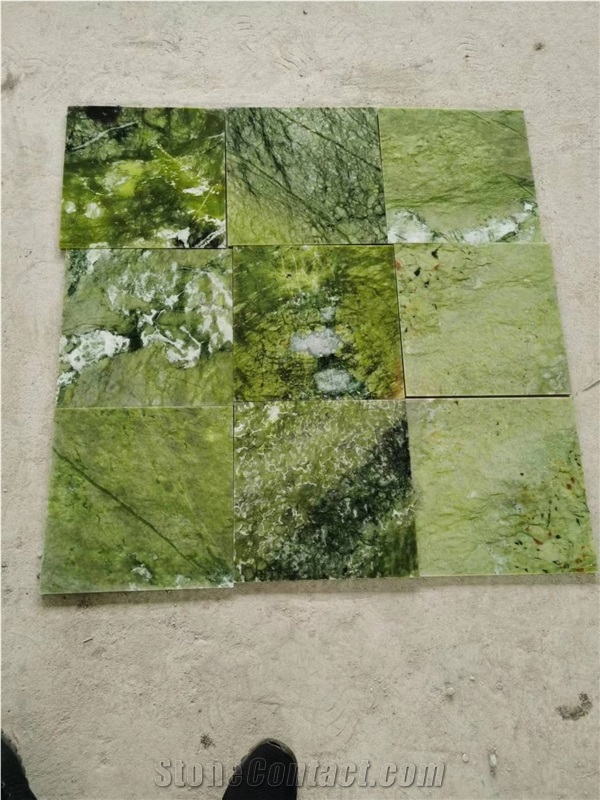 China Green Marble Tile