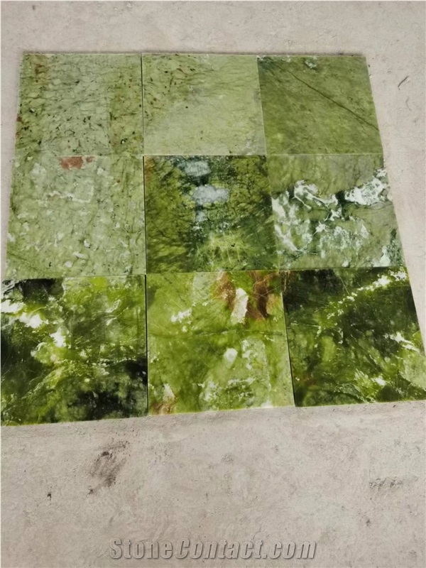 China Green Marble Tile
