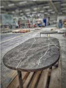 Noir Saint Laurent Marble Table Top