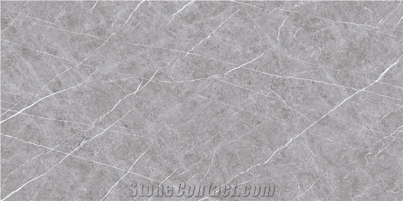 Armani Grey Sintered Stone Kitchen Panels Floor Tile