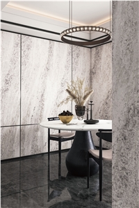 Crystal Grey Sintered Stone Cabinet Panels