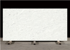 River Vein Quartz Slabs SKY012