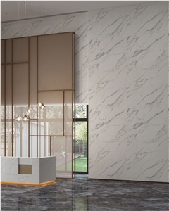Snow Mountain Sintered Stone Wall Face Matches