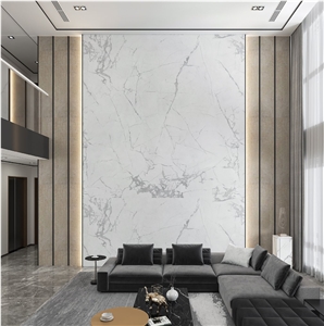 Winter River Snow Sintered Stone Wall Floor Tiles