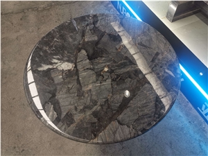 Amazon Blue Cafe Table Tops