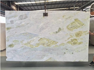 Lemon Ice Marble Blue River Marle Slabs