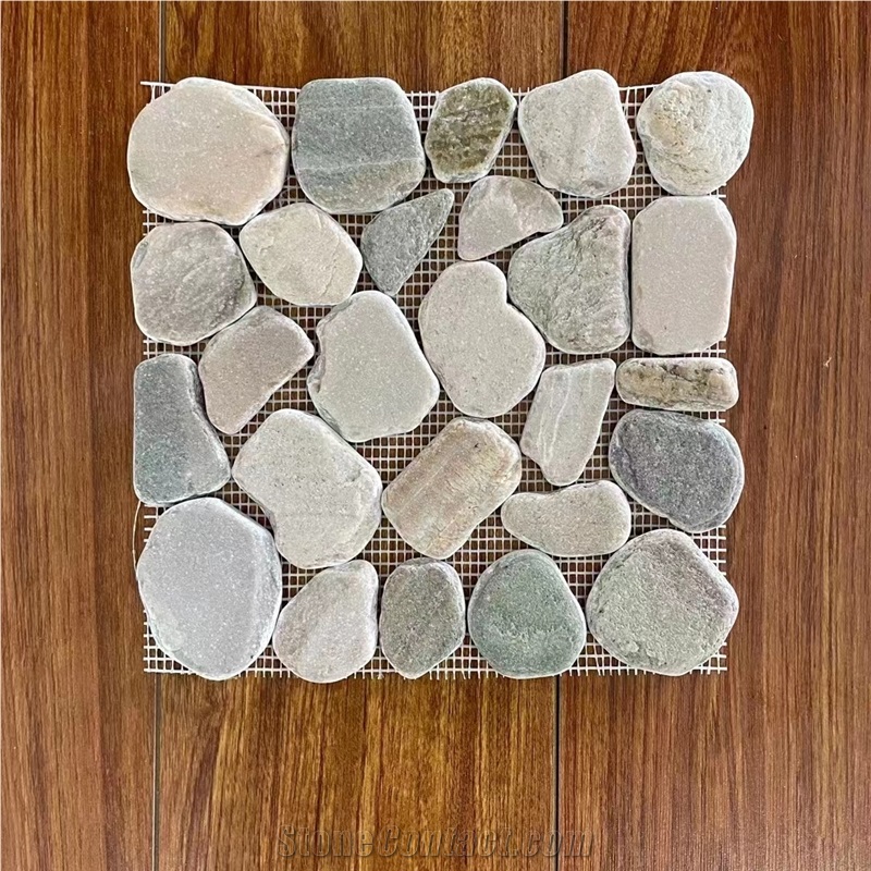 Natural Stone Mosaic Tiles Wall Mosaic Tumbled Mosaic
