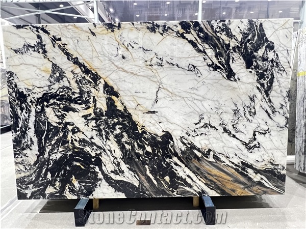 Brazil Exotic White Tiffany Marble Slabs